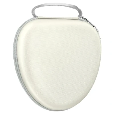Abbildung von Fintie Tasche Kompatibel mit AirPods Max Kopfhörern, Ersatz Reiseschutz Aufbewahrungstasche Hülle Case Auto Wake/Sleep, Starlight
