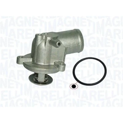 Abbildung von MAGNETI MARELLI 352317100670 Kühlwasserthermostat 87 mit Dichtung MERCEDES BENZ: SLK, E Klasse Limousine, C Limousine