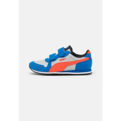 Abbildung von Puma Cabana Racer 20 Unisex Sneaker low für Kinder, Größe: 29, White/cherry tomato Schuhe