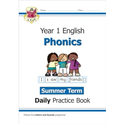 Abbildung von KS1 Phonics Year 1 Daily Practice Book: Summer Term (CGP Workbooks)