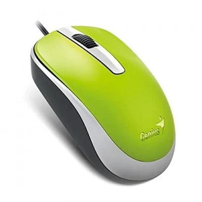 Abbildung von Genius 31010105105 Maus für PC grün Apfel