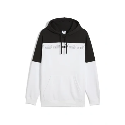 Abbildung von Puma Around The Block Hoodie Herren Mit Print White Größe: L
