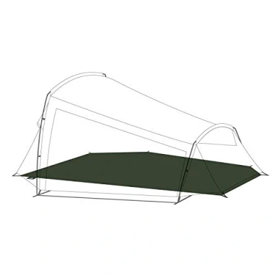 Abbildung von Bodenplane qeedo Light Spruce S Groundsheet 300g
