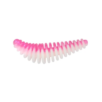 Abbildung von Berkley Powerbait Power Pupa Softbait 45mm Pink/White Gummifisch