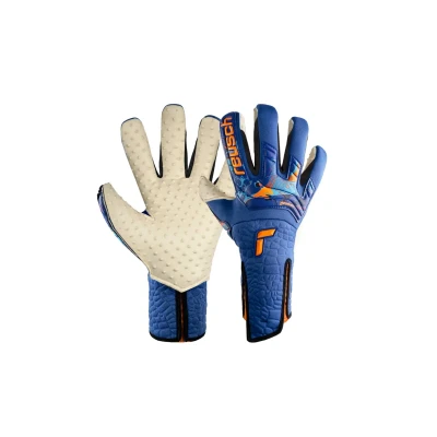 Abbildung von Reusch Torwarthandschuh, Größe: 10, true blue shocking orange