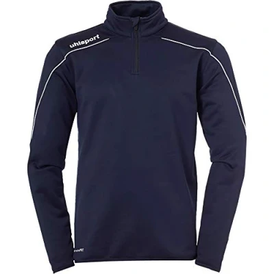 Abbildung von uhlsport Stream 22 1/4 Zip Top Jungen, Marine/Weiß, 164