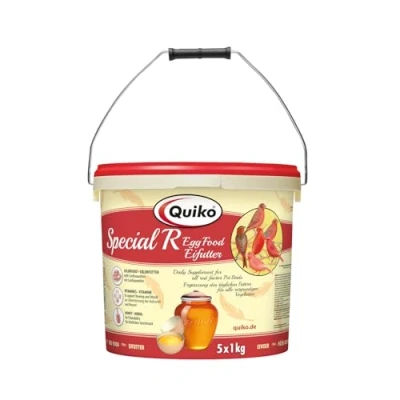 Abbildung von Quiko Special R Eifutter 5Kg Kraft und Aufzuchtfutter für alle rotgrundigen Vogelarten