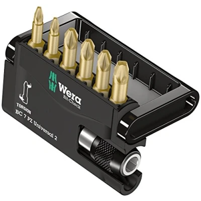 Abbildung von Wera Bit Sortiment, Check 7 PZ Universal 2, teilig, 05056157001