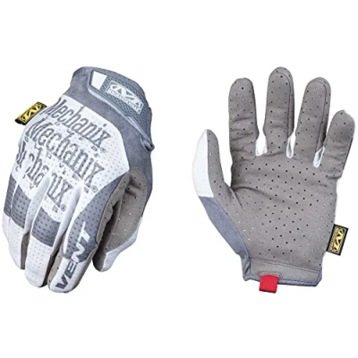 Abbildung von Mechanix Wear Specialty Vent Arbeitshandschuhe (Small, Weiß/Schwarz)