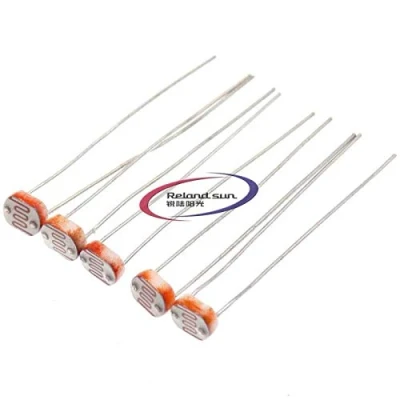 Abbildung von 20 Stück GL5506 GL5516 GL5528 GL5537 GL5539 GL5547 GL5549 Lichtabhängiger Widerstand LDR 5 mm Photowiderstand (GL5506)