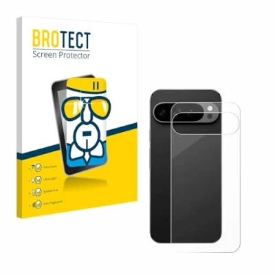 Abbildung von BROTECT Schutzglas für Google Pixel 9 Pro XL (Rückseite) Schutzfolie Panzer Folie Glas [Extrem Kratzfest 9H, Anti Fingerprint, Ultra Transparent]