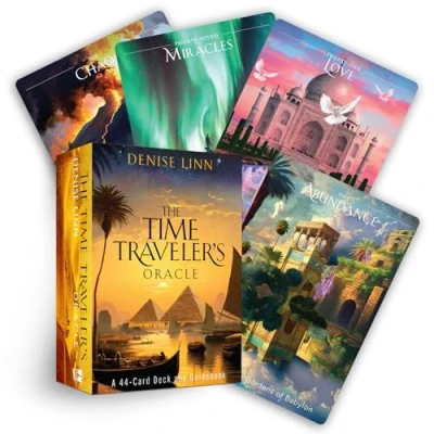 Abbildung von The Time Traveler&#039;s Oracle: A 44 card Deck and Guidebook