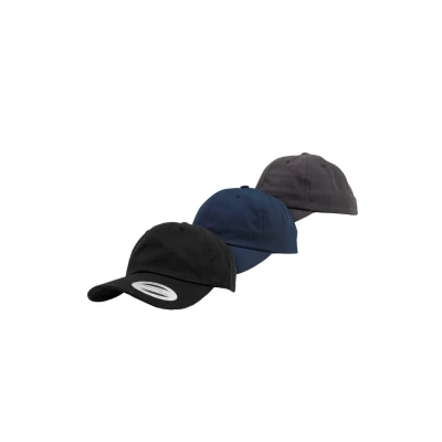 Abbildung von Flexfit Cap, Größe: One Size, Black+navy+darkgrey