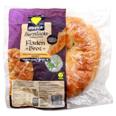 Abbildung von Edeka Herzstücke Fladenbrot, 12er Pack (12 x 500g)