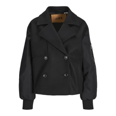 Abbildung von JJXX MIX Biker OTW LN Übergangsjacke, Damen, Größe: XL, Black