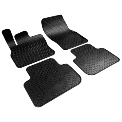 Abbildung von WALSER DirtGuard Gummi Fussmatten Auto kompatibel mit Audi Q3 (F3B) 07/2018 Heute, Sportback (F3N) 06/2019 100% passgenaue Fußmatten, robuste Universal Fußmatte