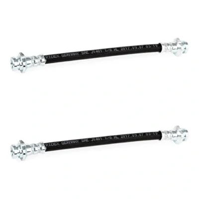 Abbildung von RIDEX 83B0857 Bremsschläuche Hinterachse beidseitig 230mm M10x1 Innengewinde NISSAN: Qashqai / Qashqai+2 I, 2, MICRA 2