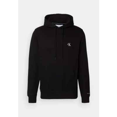 Abbildung von Calvin Klein Jeans Herren Sweatshirt Ck Essential mit Kapuze, Schwarz (Ck Black), XXL