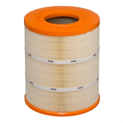 Abbildung von HENGST FILTER E1028L Luftfilter 351 276 Filtereinsatz MERCEDES BENZ: ATEGO 3, 2,