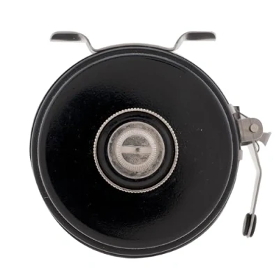 Abbildung von Pflueger Automatische Fliegenrollen, Größe 44385 Angelrolle, rechte Griffposition, korrosionsbeständiger Rahmen und Spule aus Aluminiumlegierung