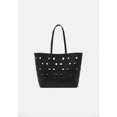 Abbildung von Michael Kors Eliza OPEN TOTE Shopping Bag, Damen, Größe: One Size, Black
