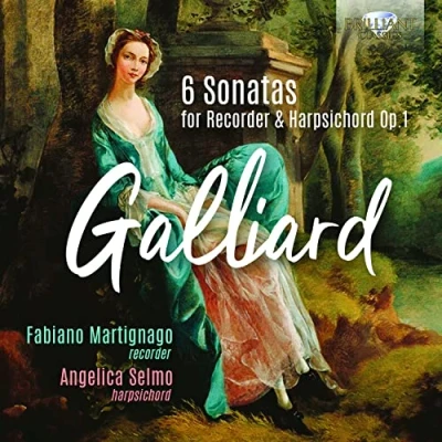 Abbildung von Galliard:6 Sonatas for Recorder &amp; Harpsichord Op.1