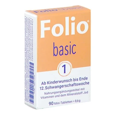 Abbildung von SteriPharm Pharmazeutische Produkte Folio basic 1 filmtabletten, 90 Stück
