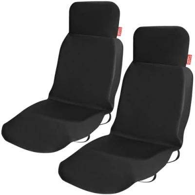 Abbildung von KINGSLEEVE® 2X Universal Sitzschoner Autositze Wasserabweisend 600D Oxford Autositzschoner Autositzbezug Schonbezug Auto Vordersitzschutz Werkstatt