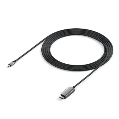 Abbildung von Satechi USB C to HDMI 2.1 8K Kabel, Länge: 1,96m Verfügt über einen sowie Anschluss