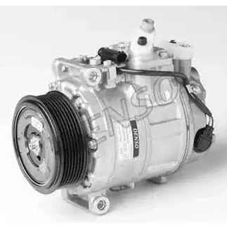 Abbildung von DENSO DCP17102 Kompressor 7SEU17C PAG 46 R 134a MERCEDES BENZ: Vito Mixto, Viano, C Klasse Limousine