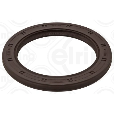 Abbildung von ELRING 353.010 Kurbelwellendichtring FPM (Fluor Kautschuk) HYUNDAI: i20 II Schrägheck, i10 I, KIA: RIO 3, 3 Stufenheck