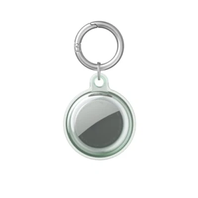 Abbildung von Msagkah wasserdichte Hülle für Apple AirTag, Vollschutzhülle mit Schlüsselring, Wasserfest Halterung Schlüsselanhänger AirTag (transparentes Grün)