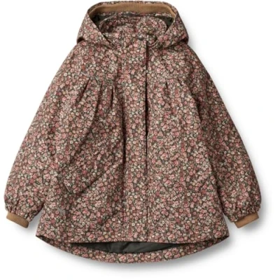 Abbildung von Wheat Mimmi TECH MIT Funktion Winterjacke für Kinder, Größe: 104, Raven wild flowers