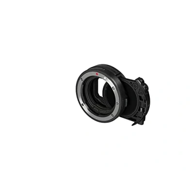 Abbildung von Canon Bajonettadapter EF EOS R mit Einsteckfilter (V ND: variabler Neutraldichtefilter A), 3443C005, Schwarz