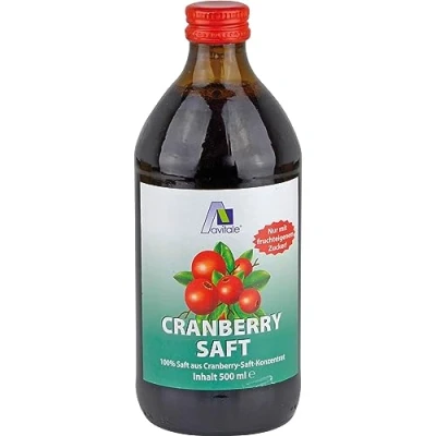 Abbildung von Cranberry Saft 100% Frucht