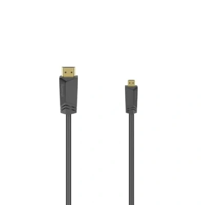 Abbildung von HDMI™ HTVIT Kabel, Stecker Typ A auf D (Mikrofon), Ethernet, 1,5 m