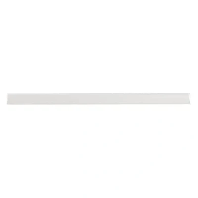 Abbildung von DONAU Universal Klemmschienen / 10 Stück/Klemmschiene DIN A4/ 6mm für circa 60 Blatt/Klemmleiste Sichtschutzstreifen/Befestigungs clips/PVC Kunststoff/Transparente