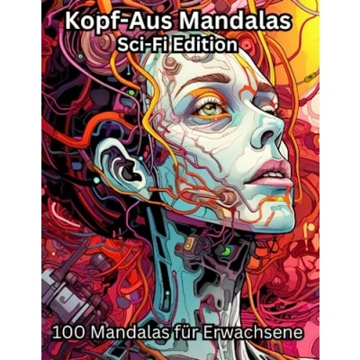Abbildung von Kopf Aus Mandalas SciFi Edition: 100 Für Erwachsene zum ausmalen, entspannen &amp; loslassen. gegen Depression, Ängste und Stress. innere Ruhe, Gelassenheit Achtsamkeit.