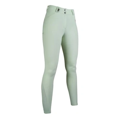 Abbildung von HKM Reithose Monaco Crystal Silikon Besatz Mint 38