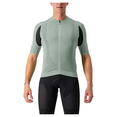 Abbildung von CASTELLI 4523011 346 SUPERLEGGERA 3 Jersey T Shirt Men&#039;s Verteidiger grün M