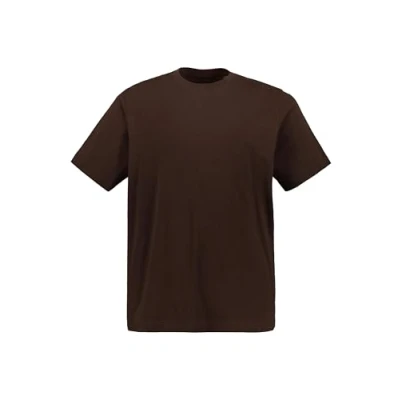 Abbildung von JP1880 Grosse GRÖSSEN BIS 8XL Tshirt basic, Herren, Größe: 3XL, Mahagonibraun