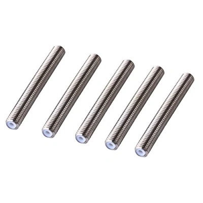 Abbildung von 5 Stück Edelstahl Düse Hals PTFE Tube für Drucker MK8 Extruder 1.75mm Hot End Zubehör(M6*50mm)