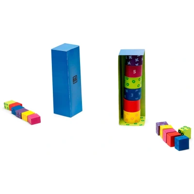 Abbildung von BS Toys Secret Tower Blockspielzeug für Kinder, Größe: One Size, Multi coloured