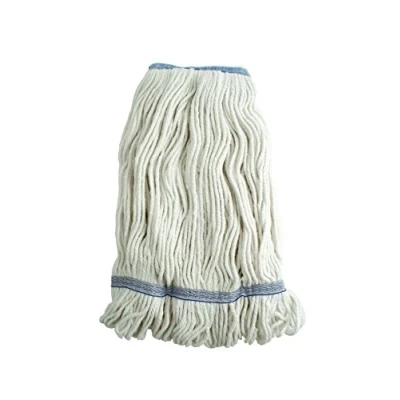 Abbildung von Bentley Industrie VZ. KM. 45/B Multifold hygienisch Kentucky Mop Kopf mit Stay flach Band, 19 cm Höhe, 28,5 Breite, Länge 41 cm, 450 g, Blau
