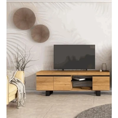 Abbildung von Skraut Home TV Möbel mit Mehreren Stauraum, 160x40x53cm