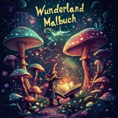 Abbildung von Wunderland Malbuch für Erwachsene: Zauberhaftes Ausmalbuch mit Tieren, Pflnzen, Geistern und Feen zum ausmalen Jung Alt