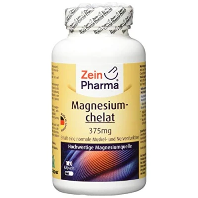 Abbildung von Magnesium Chelat Kapseln hoch bioverfügbar