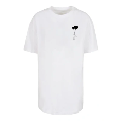 Abbildung von Merchcode LOVE IN THE AIR Tshirt print, Damen, Größe: 3XL, White
