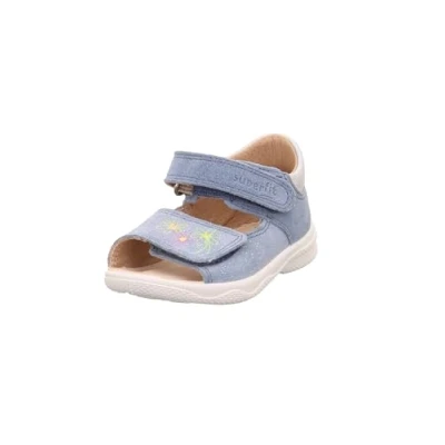 Abbildung von Superfit Mädchen Polly Sandale, Blau Silber 8000, 19 EU