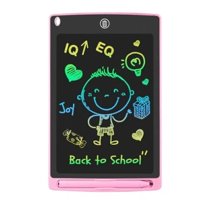 Abbildung von GUYUCOM Kinder Zeichentafel 8,5 Zoll, Spielzeug ab 2 3 4 Jahre, Elektronisch Schreibtafel, Geschenk zum Geburtstag und Weihnachten für Mädchen (Rosa)